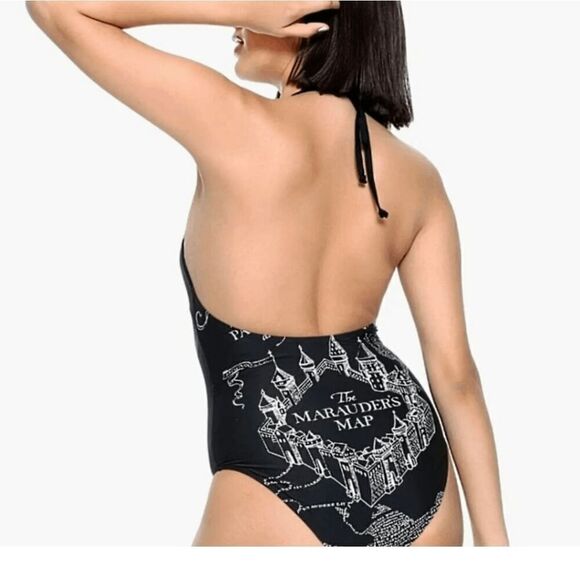 Harry Potter Marauder's Map Swimsuit - Picture 3 of 16